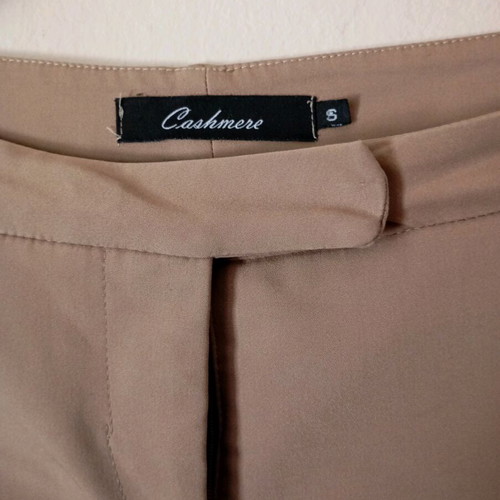 Chino pants women's size S like new, brown, cashmere