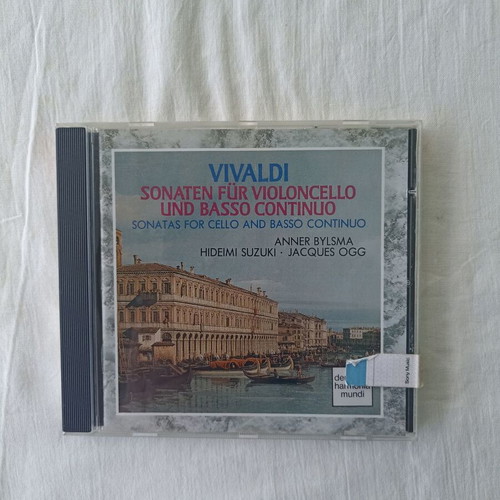 Anner Bylsma Vivaldi 6 Sonatas CD like new, classical