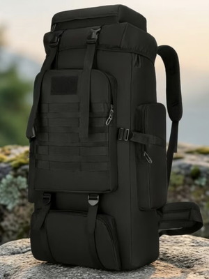 Backpack 80 liters new, black, ideal for travel