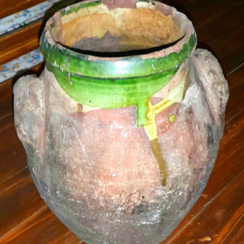 Vintage pot used, rare, height 27cm