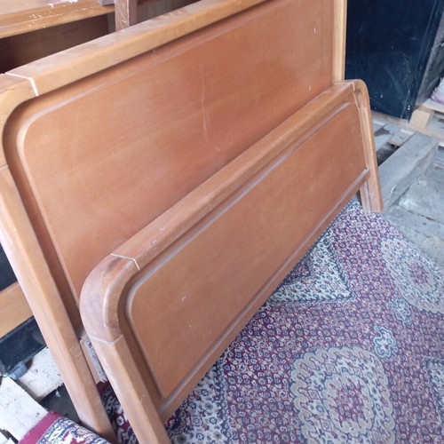Bed frame used, headboard and footboard only, no mattress