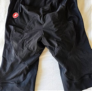 Castelli insider shorts black ποδηλατικό κολάν