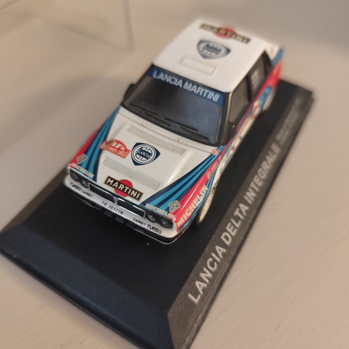 Lancia Integrale Rally Monte Carlo 1990 model car 1/43 scale