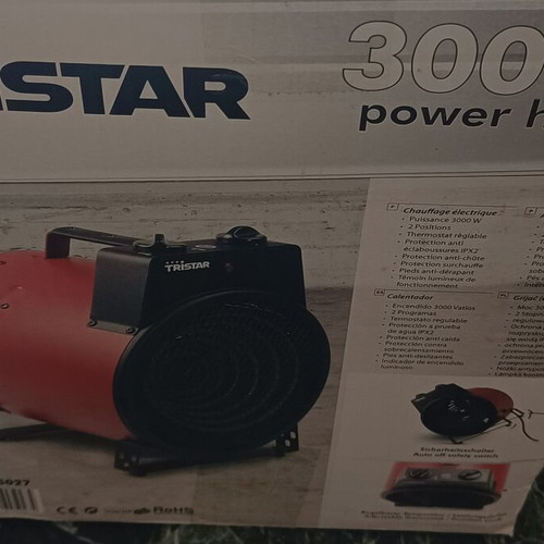 Tristar KA-5027 3000W fan heater like new