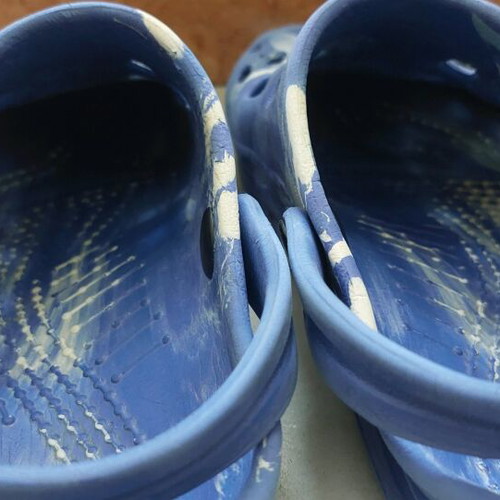 Pepperts kids clogs blue, like new, size 31