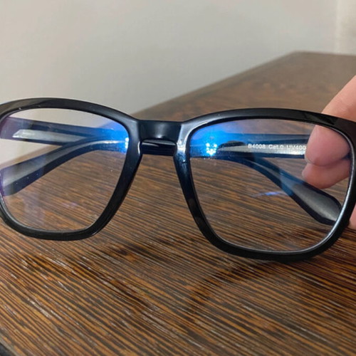 Black Blue Light Glasses like new