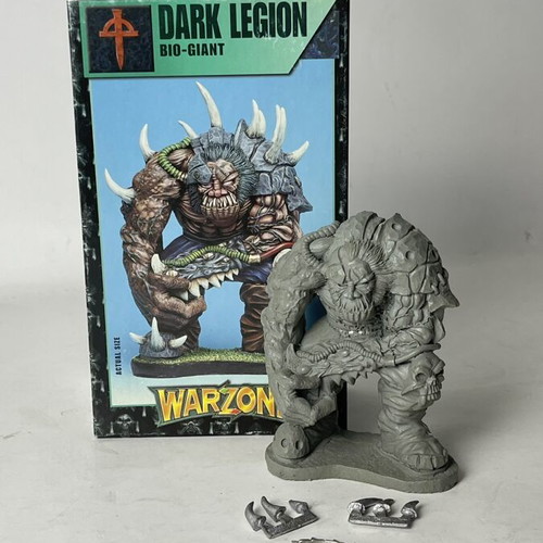 Warzone Dark Legion Bio-Giant miniature used, collectible by Target Games