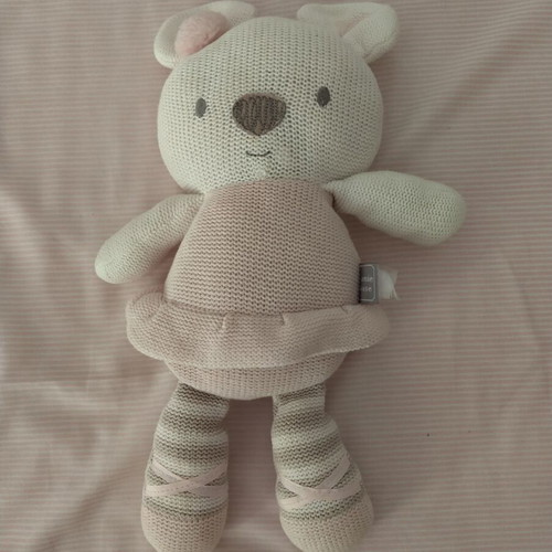 Πλεκτή μπαλαρίνα Tammie Mouse σαν καινούργιο με κουδουνίστρα