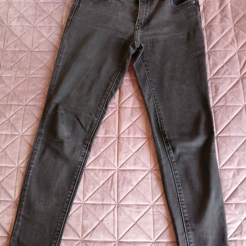 Levi's jeans used, gray and black, size 26