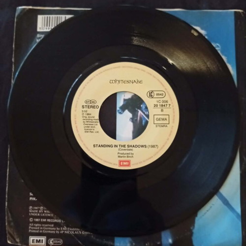 Whitesnake Is This Love 7'' single used, rock