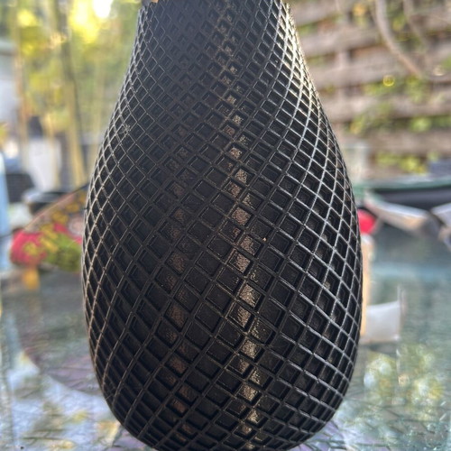 3D printed vase 25 cm tall, new