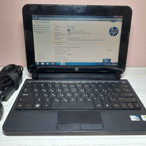 HP Mini 110-3600ev netbook, 2GB RAM, 100GB HDD, Windows 7
