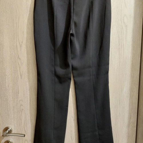 Mango black suit pants new, straight fit, size S
