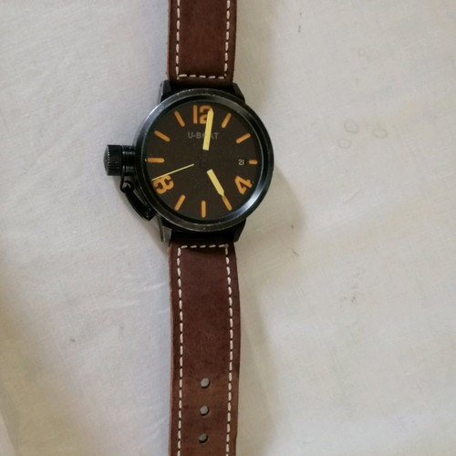 U-Boat men's automatic watch used, waterproof 70 meters