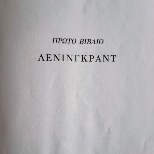 The Bronze Horseman book like new, Greek