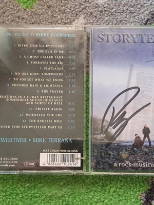 Storyteller's Rain a Rock Musical CD used, metal