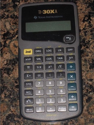 Calculator Texas Instruments TI-30Xa Scientific