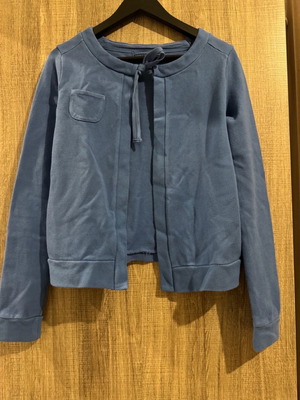 Blue cardigan 100% cotton size S used
