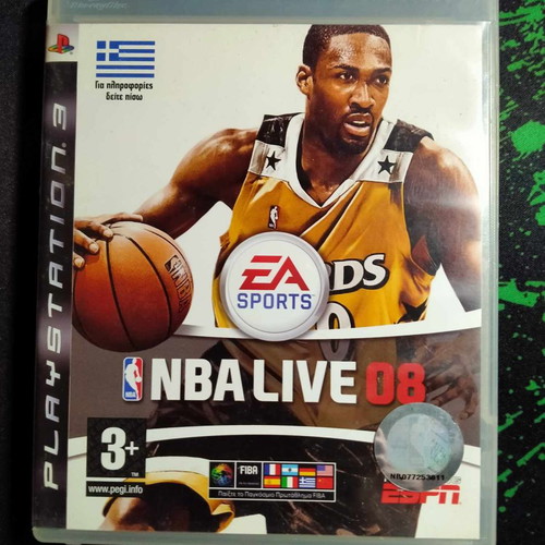 NBA LIVE 08 PS3 like new