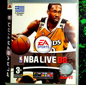 NBA LIVE 08 PS3