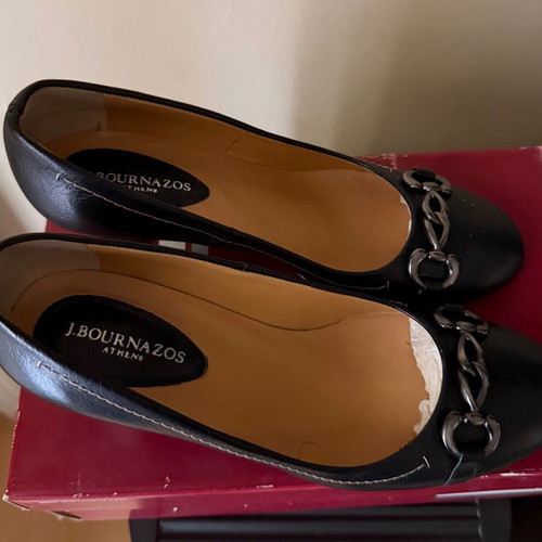 J. Bournazos leather pumps size 36, new, black