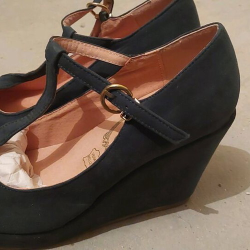 Dexim platform shoes cypress green new, size 37