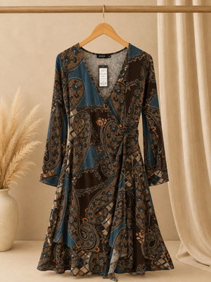 Γυναικείο φόρεμα Garantie Collection μέγεθος Medium σαν καινούργιο, κατασκευασμένο στην Ελλάδα