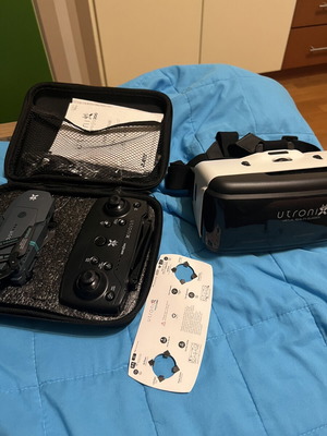 Drone Utronix with spare parts, controller and VR, mobile compatible