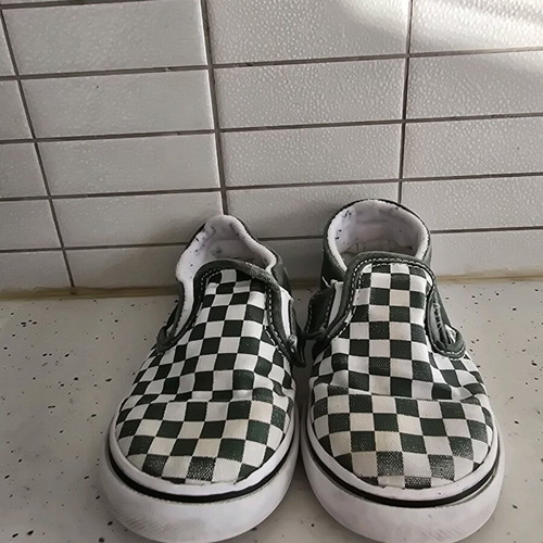 Vans shoes used, casual, size 26, green