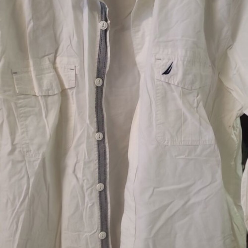 Nautica men's shirt large white like new