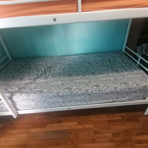 IKEA bunk bed like new with assembly manual and mattress