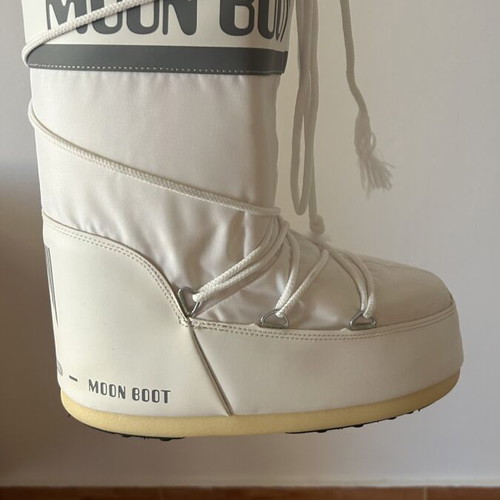 Moon Boot MB ICON NYLON snow boots, white, size 39