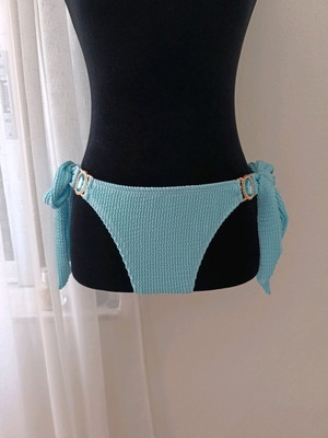 Κάτω μέρος μαγιό Moda Minx Medium, μπλε-τυρκουάζ, καινούριο με ετικέτες