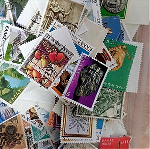 100 Γραμματόσημα - Ελληνικά