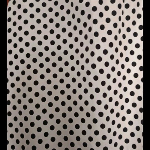 Midi satin skirt A-line new, black and white