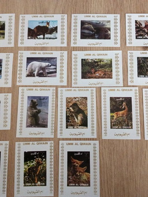 Fujee collection from UAE with wild nature theme, new, 16 pieces