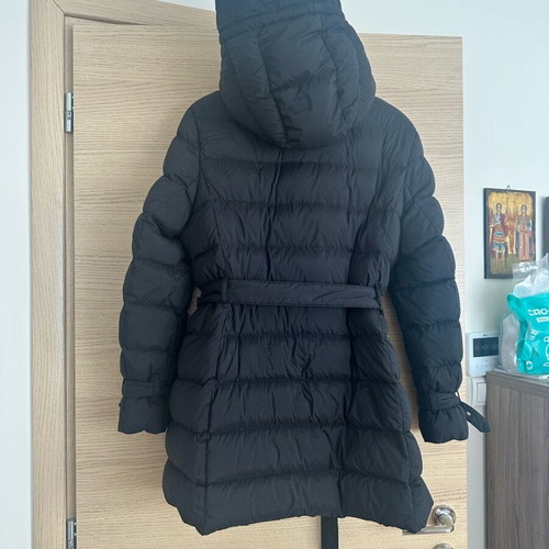 Burberry μπουφάν puffer μεσαίου μήκους σαν καινούργιο, μαύρο