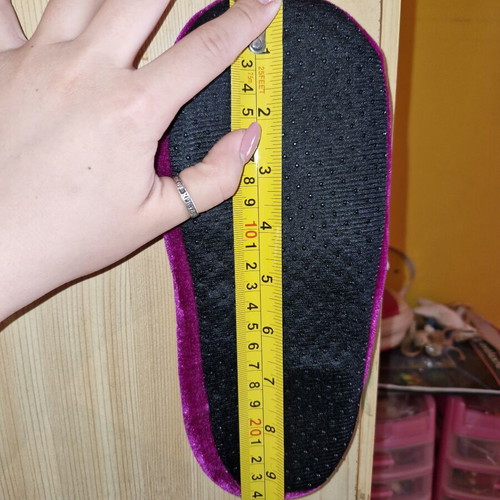 Winter Home Slippers size 37 new, purple