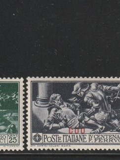 Italian Occupation Dodecanese 1930 Coo Kos Ferrucci set new MNH