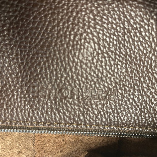 Park House Italian Job leather shoulder bag, brown