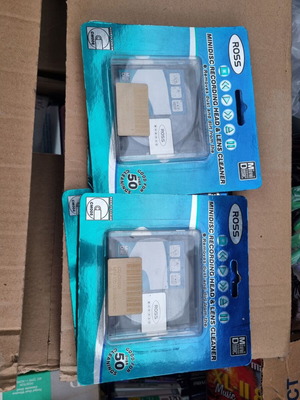 Mini Disc Head Cleaning καινούργιο, πακέτο 4 σφραγιστών