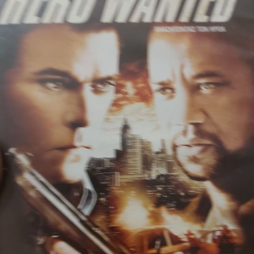 Dvd Hero Wanted like new, action adventure crime