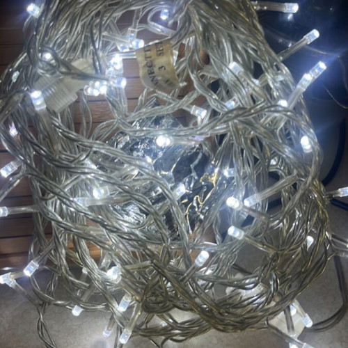 Electric Christmas lights used, working normally