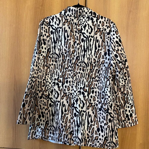 Celestino women's suit new with animal print, size M