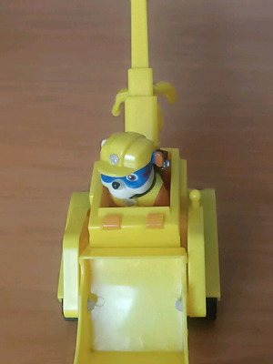 Rubble Excavator Vehicle from Paw Patrol like new
