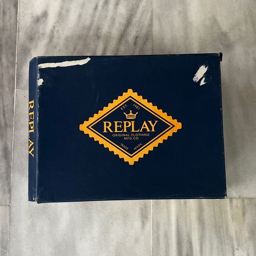 Replay boots size 46 brown used with wear