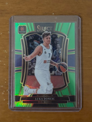 Panini EuroLeague Select Luka Doncic card new