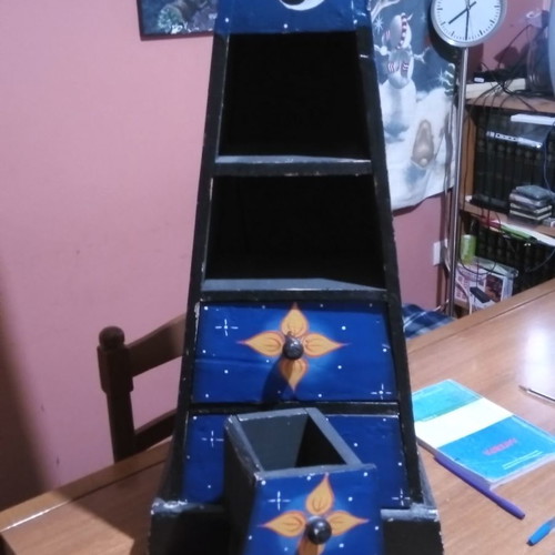 Handmade small furniture used, hand-painted