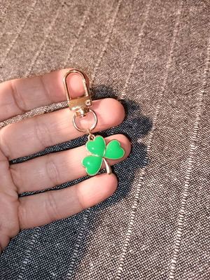 Panathinaikos Shamrock Keychain New Official Replica
