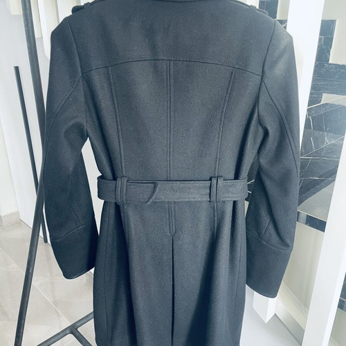Guess Double-Breasted Wool Blend Coat Black Edition like new, size S